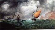 unknow artist Seascape, boats, ships and warships. 129 oil painting reproduction